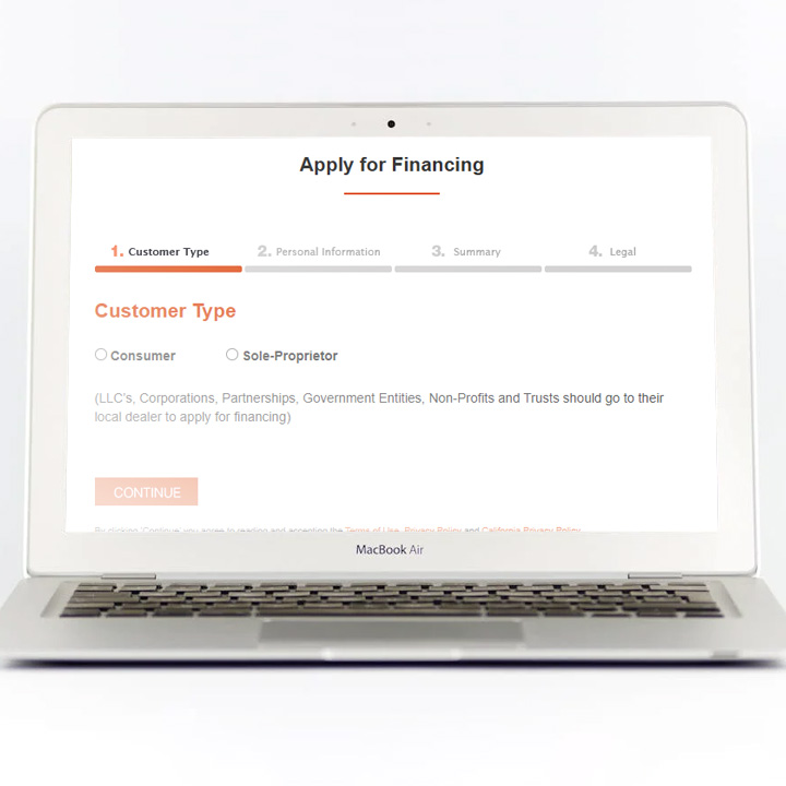 Apply For Financing