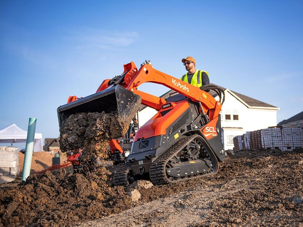 KUBOTA SCL1000 Stand-on Loader w/ 36" Bucket