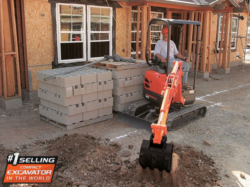 KUBOTA U17 Excavator w/ 12" Bucket