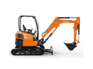 KUBOTA U55-5R1 Open Station Excavator for Rent