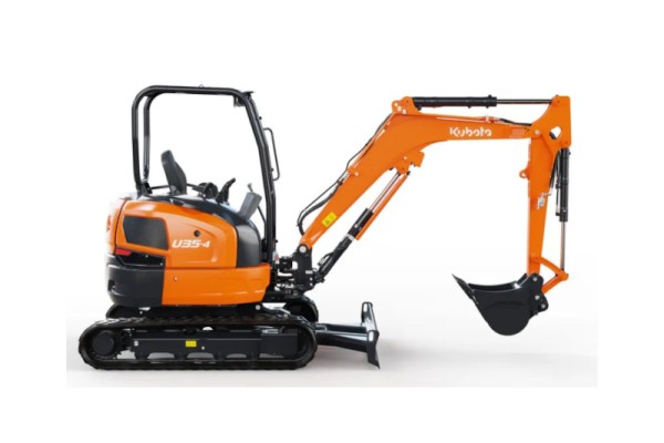 KUBOTA U55-5R1 Open Station Excavator for Rent