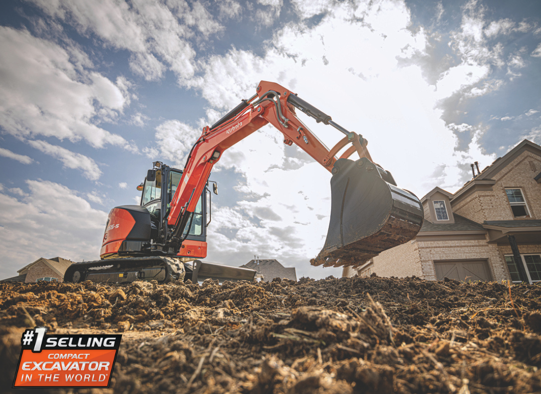 KUBOTA U55-5 Excavator w/ 24" Bucket