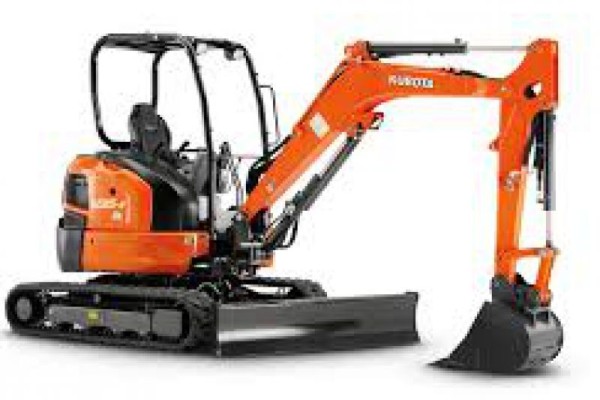 KUBOTA KX033-4R1A Open Station Excavator for Rent